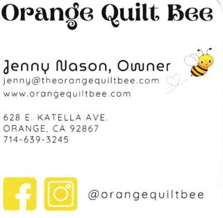 Orange Quilt Bee